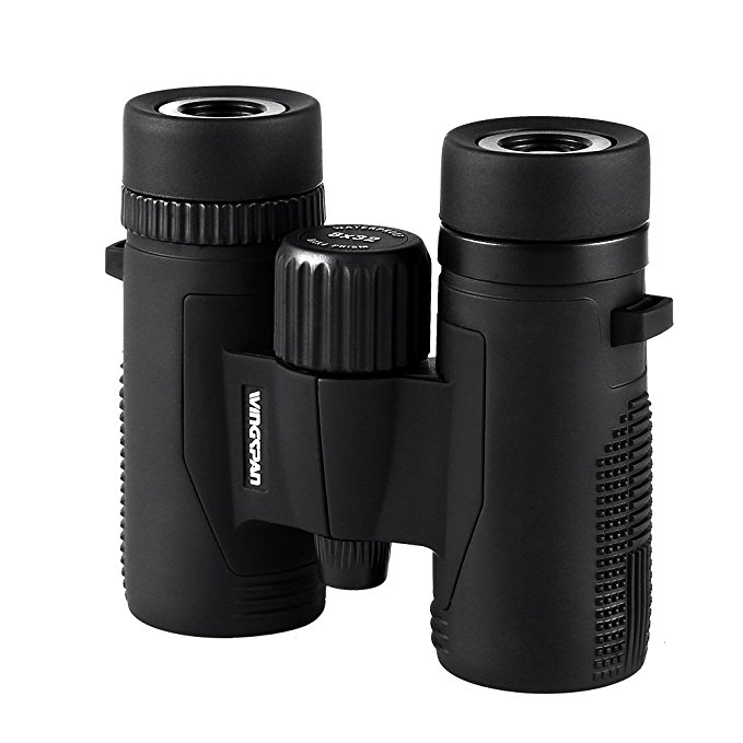 Wingspan Optics SpectatorSport 8X32 - Compact Binoculars for Bird Watching. Lightweight and Compact for Hours of Bright, Clear Bird Watching. Also for Outdoor Sports Games and Concerts