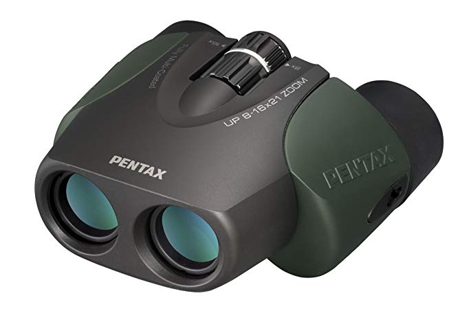 Pentax UP 8-16x21 Compact Zoom Binoculars (Green)