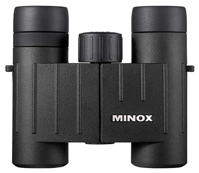 MINOX BF 8x25 Magnification Waterproof Compact & Lightweight Anti-fog Binoculars with Nitrogen Filling, Twisting Eyecups and Tripod Socket