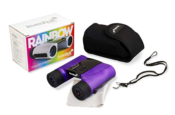 Levenhuk Rainbow 8x25 Amethyst Waterproof Fogproof Binoculars