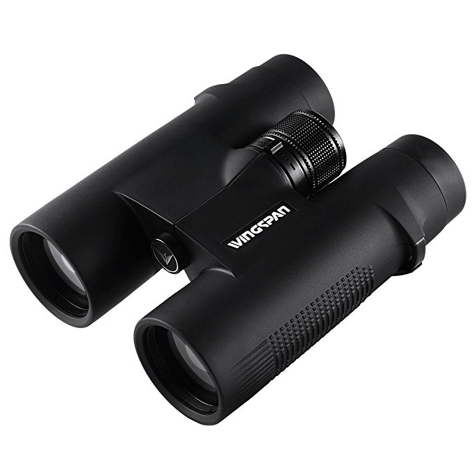 Wingspan Optics Thunderbird ED Birding Binoculars - 8x42 Ultra HD Advanced Binoculars for Bird Watching w Flat-Field Lenses, Waterproof, 420ft Extra Wide View + 2M Close Focus for Close Up Views