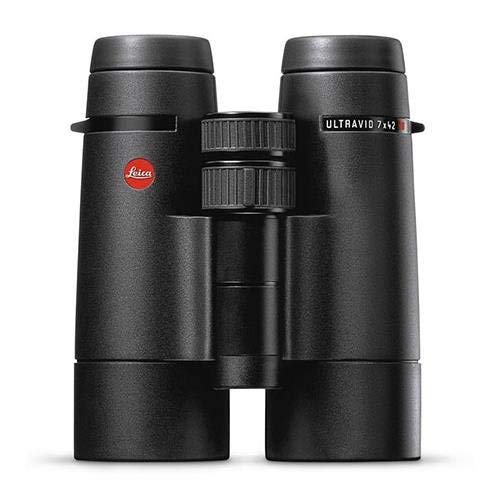 Leica 7x42 Ultravid HD Plus Water Proof, Roof Prism Binocular with 8.0 Degree Angle of View, Black.