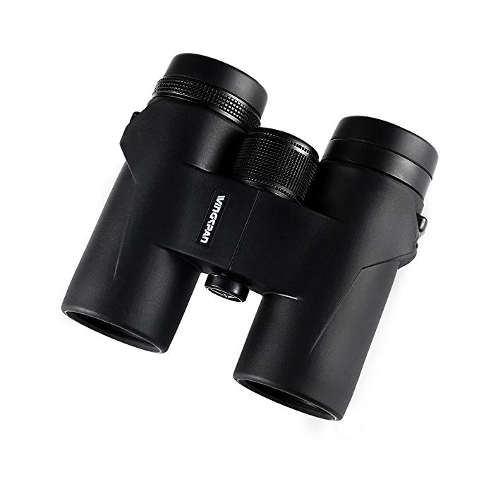 Wingspan Optics FeatherView HD 8X32 Compact Birding Binoculars. Compact Binoculars for Bird Watching on The Go. Extra-Wide Field of View. Close Focus for Viewing Up Close. Waterproof. Fogproof