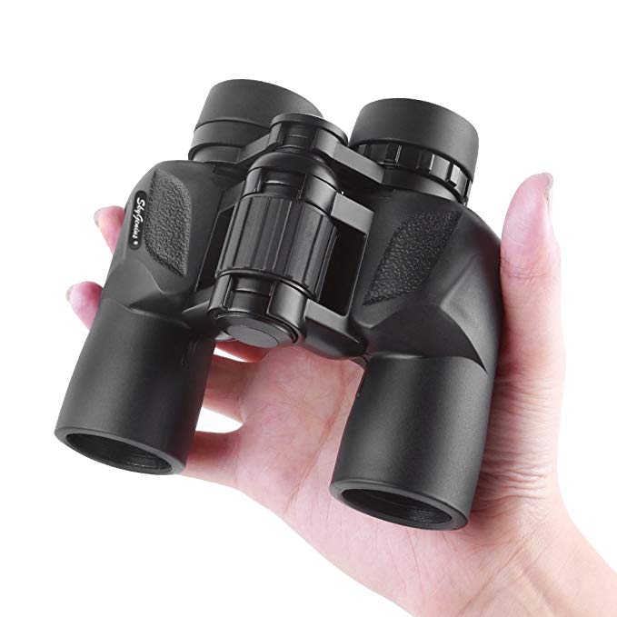 7x30 HD Quality Binoculars (BAK4,Green Lens), Compact Portable Binoculars For Adults kids Bird Watching Hunting Wildlife Watching Sporting Events Travelling Sightseeing Safari concert(1.1 pound)