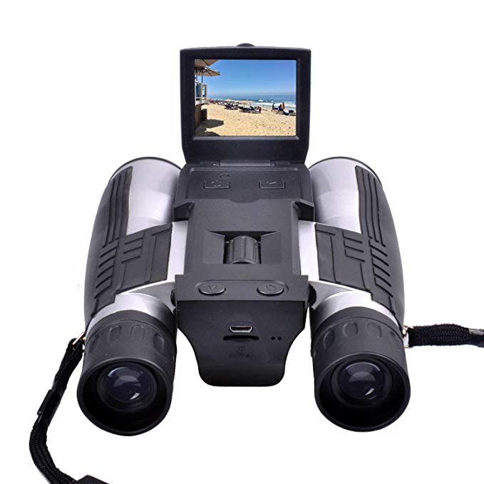 KINGEAR FS608 720P Digital Camera Binoculars Camera with 2