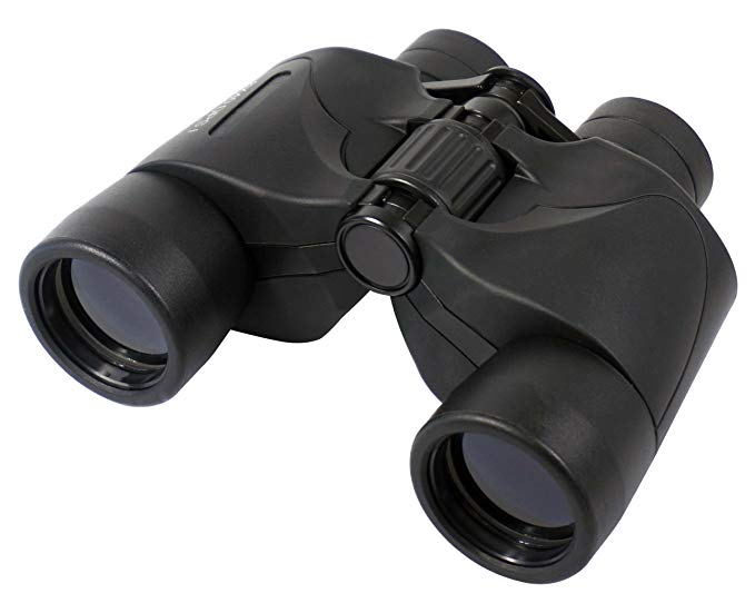 SE BC840BK 8x 40mm Premium Binoculars with Wide Angle Field of View, Black