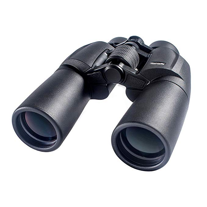 ReHaffe Wide Angle Binoculars 10x50 Waterproof for Extra Wide Field of View HD Optics Astronomy Binoculars With Crystal Clear Image for Bird Watching Traveling Hunting Stargazing Monitor