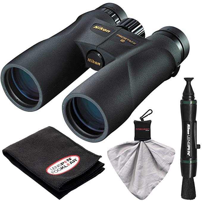 Nikon Prostaff 5 10x42 ATB Waterproof/Fogproof Binoculars with Case + Cleaning + Accessory Kit